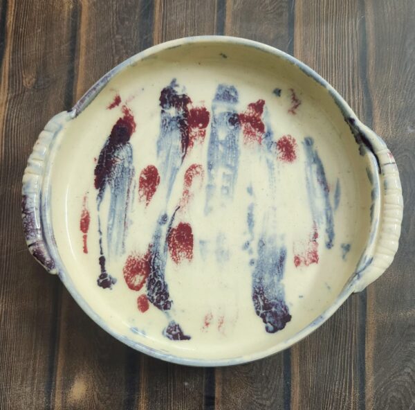 Shallow bowl 10 inches